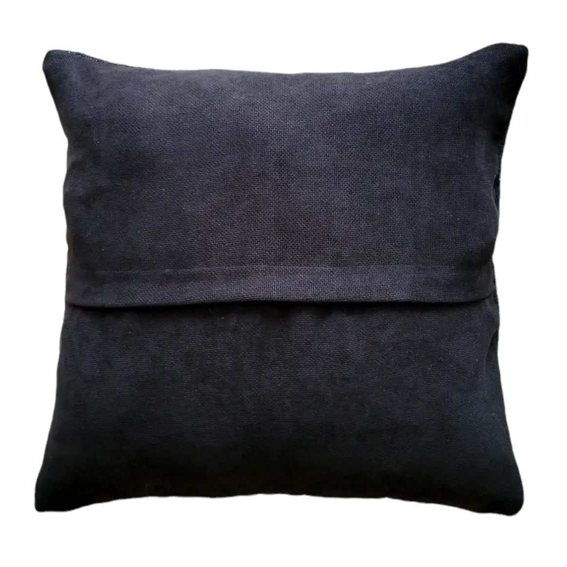 Black Maria Cotton Handwoven Boho Pillow