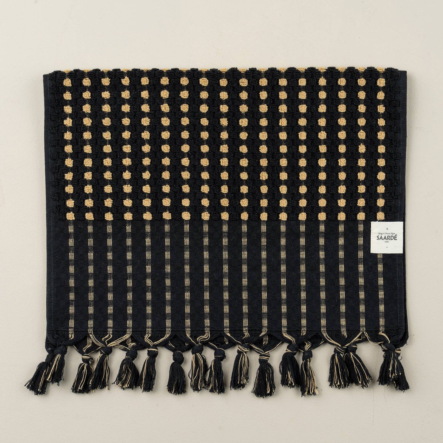 Chickpea Towel Collection | Black