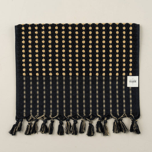 Chickpea Towel Collection | Black